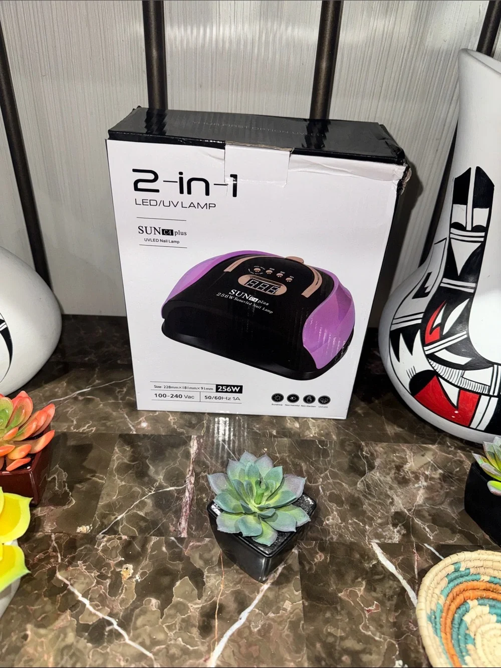 SUN 2-in-1 LED/UV Nail Lamp